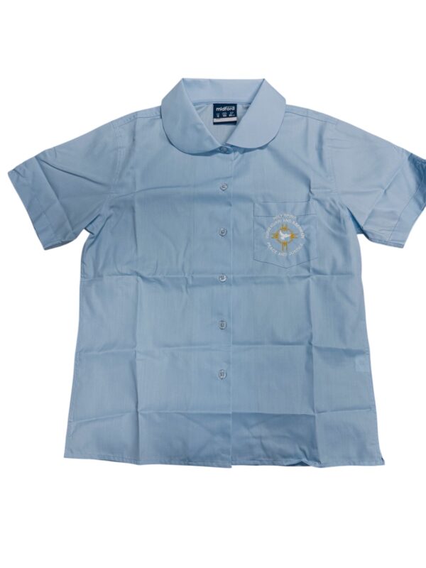 Holy Spirit CS Girls Summer Button Up Shirt
